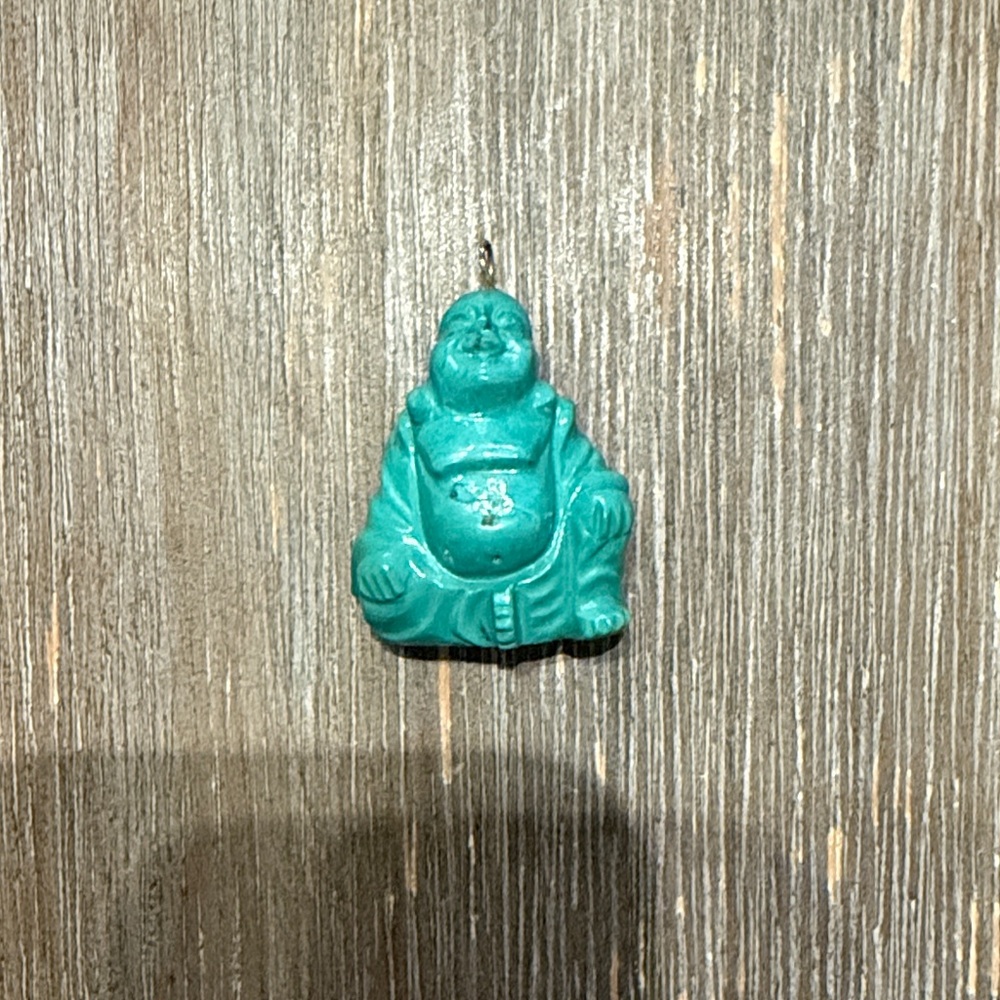 Turquoise Buddha Pendant